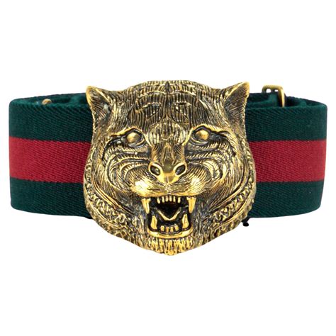 gucci tiger head belt buckle|gucci tiger head necklace.